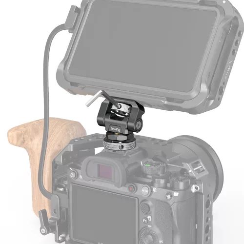 SmallRig Swivel and Tilt Adjustable Monitor Mount with Cold Shoe Mount (2905)
