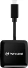 Transcend RDC3 kártyaolvasó (USB-C) (SD + microSD) (UHS-I) (black) (TS-RDC3)