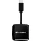 Transcend RDC3 kártyaolvasó (USB-C) (SD + microSD) (UHS-I) (black) (TS-RDC3)