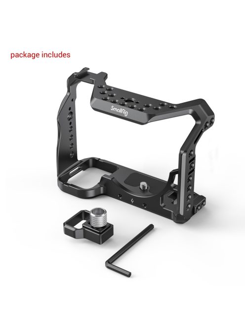 SmallRig Camera Cage and HDMI Cable Clamp for Sony Alpha 7S III A7S III A7S3 (3007)