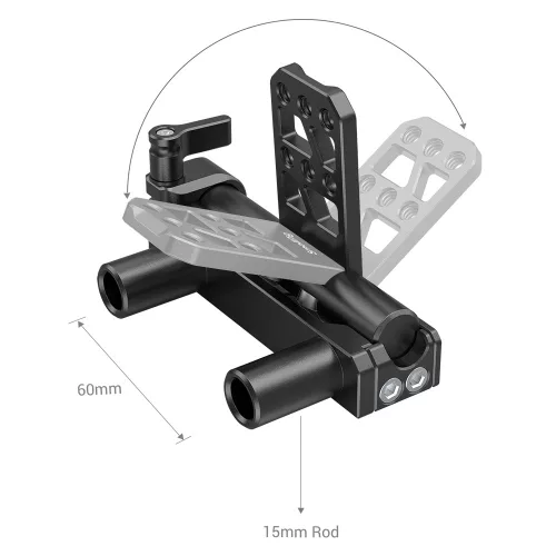 SmallRig Dual 15mm Rod Battery Hinge (MD2802)
