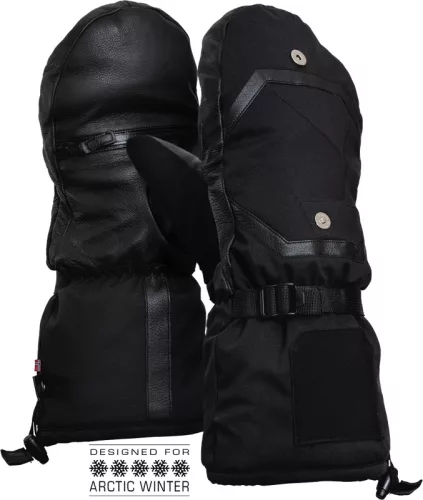 Vallerret Alta Overmitt Black M