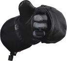 Vallerret Alta Overmitt Black L