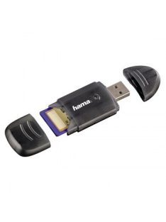   Hama "6 in 1" kártyaolvasó USB 2.0 (4 színben) (fekete)