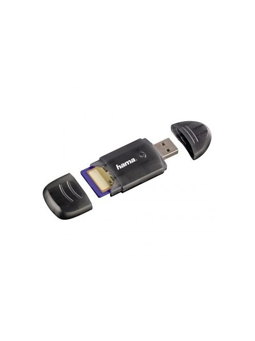 Hama "6 in 1" kártyaolvasó USB 2.0 (4 színben) (fekete)