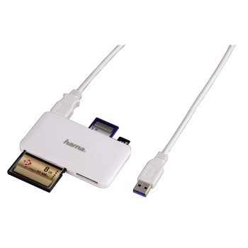 Hama Multi kártyaolvasó USB 3.0 (6 színben) (fehér)