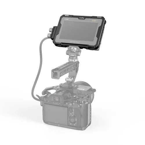 SmallRig Cage with Sun Hood and HDMI Clamp for Blackmagic Design Video Assist 5" 12G-SDI/HDMI (2725)