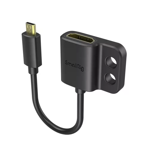 SmallRig Ultra Slim 4K HDMI Adapter Cable (D to A) (3021)