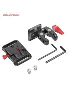 SmallRig Mini V Mount Battery Plate with Crab-Shaped Clamp (2989)