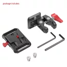 SmallRig Mini V Mount Battery Plate with Crab-Shaped Clamp (2989)