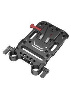   SmallRig V Mount Battery Plate with Dual 15mm Rod Clamp (3016)