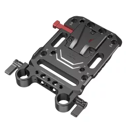   SmallRig V Mount Battery Plate with Dual 15mm Rod Clamp (3016)