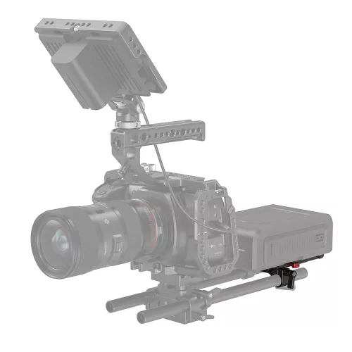 SmallRig V Mount Battery Plate with Dual 15mm Rod Clamp (3016)