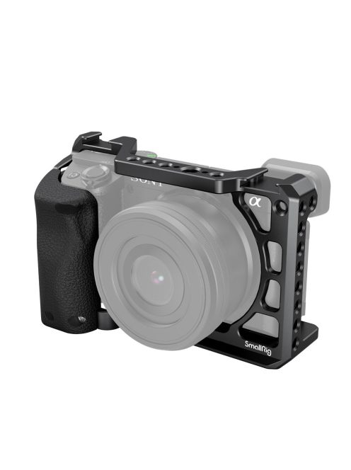 SmallRig Cage with Silicone Handle for Sony A6100/A6300/A6400 Camera (3164)