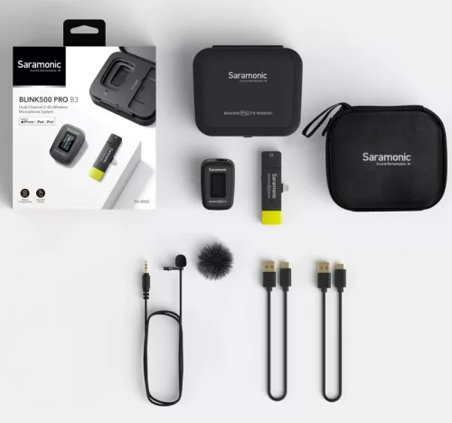 Saramonic Blink 500 Pro B3 2,4GHz wireless w/ Ligh 