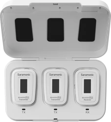 Saramonic Blink 500 Pro B2 White 2,4GHz wireless w/3,5mm  