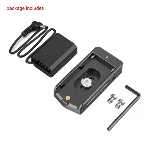 SmallRig NP-F Battery Adapter Plate Lite with NP-FZ100 Dummy Battery (3095)