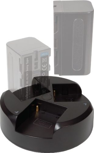  Hähnel "Trio" akkumulátor töltő (for Sony L-series) (1000.590.0)