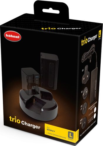  Hähnel "Trio" akkumulátor töltő (for Sony L-series) (1000.590.0)