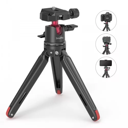 SmallRig Tabletop Mini Tripod with Panoramic Ball Head (BUT2664)