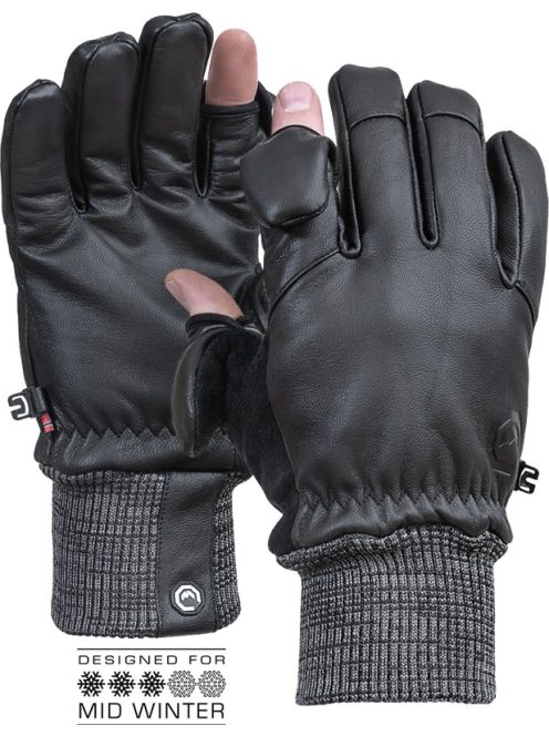 Vallerret Hatchet Leather Photography Glove Black XS 