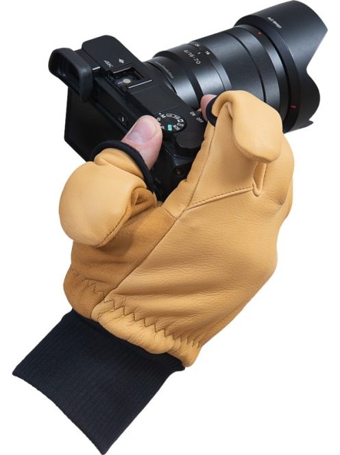 Vallerret Hatchet Leather Photography Glove Natural L