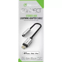Digipower 3.5mm TRRS Jack to Lightning adapter kábel