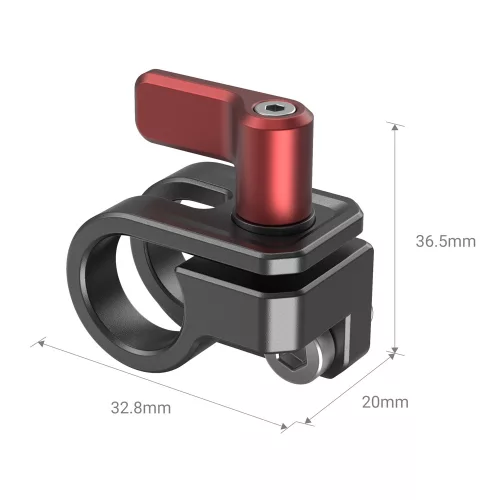 SmallRig 15mm Single Rod Clamp for BMPCC 6K PRO Cage (3276)