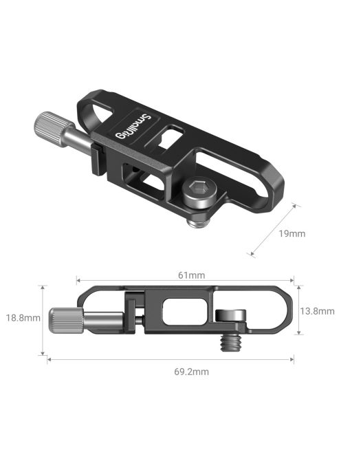 SmallRig T5 Portable SSD cable clamp for BMPCC 6K PPO (3300)