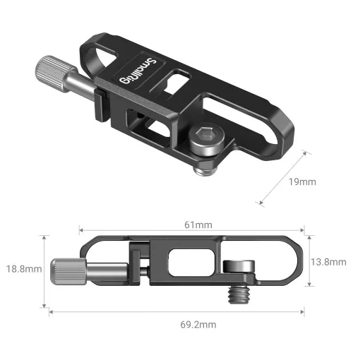 SmallRig T5 Portable SSD cable clamp for BMPCC 6K PPO (3300)