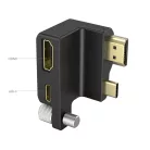SmallRig HDMI & USB-C Right-Angle Adapter for BMPCC 6K Pro (3289)