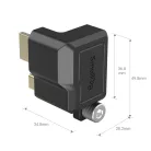 SmallRig HDMI & USB-C Right-Angle Adapter for BMPCC 6K Pro (3289)