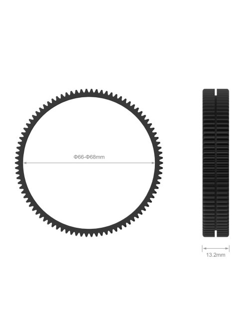 SmallRig Seamless Focus Gear Ring (66mm-68mm) (3292)