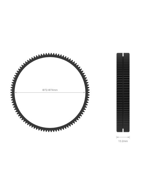 SmallRig Seamless Focus Gear Ring (72mm-74mm) (3293)