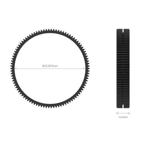 SmallRig Seamless Focus Gear Ring (72mm-74mm) (3293)