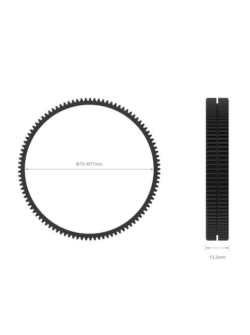 SmallRig Seamless Focus Gear Ring (75mm-77mm) (3294)