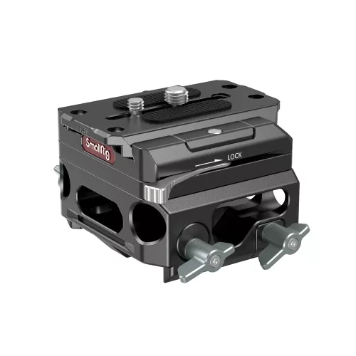 SmallRig Lightweight Baseplate with Dual 15mm Rod Clamp (magnesium alloy version) (3067)