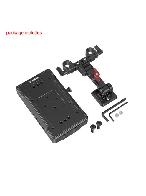 SmallRig V Mount Battery Adapter Plate with Adjustable Arm (3204)