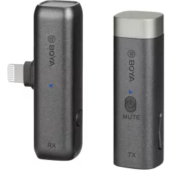   Boya BY-WM3D / 2.4G Mini Wireless Microphone / for Camera, Smartphone, iOS devices 