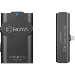   Boya BY-WM4 PRO-K3 / 2.4G Wireless Microphone for iOS devices / 1 TX+1 RX 