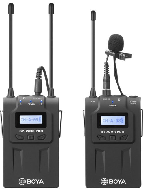 Boya BY-WM8 PRO-K1 / UHF Wireless Microphone / 1 TX+1 RX 