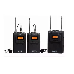 Boya BY-WM8 PRO-K2 / UHF Wireless Microphone / 2 TX+1 RX 