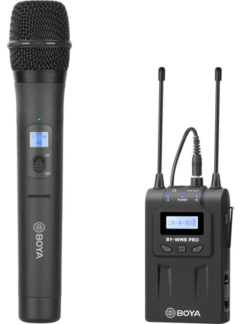 Boya BY-WM8 PRO-K3 / UHF Handheld Wireless Microphone / 1 TX+1 RX 