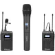 Boya BY-WM8 PRO-K4 / UHF Handheld Wireless Microphone / 2 TX+1 RX 