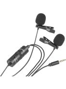 Boya BY-M1DM / Dual-Mic Lavalier Microphone 