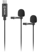 Boya BY-M3D / Dual-Mic Lavalier Microphone / for Type-C devices 