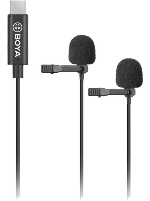 Boya BY-M3D / Dual-Mic Lavalier Microphone / for Type-C devices 