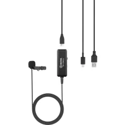   Boya BY-DM10 / Lavalier Microphone / for iOS and USB devices 