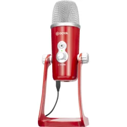   Boya BY-PM700R / USB Microphone/ for Type-C and USB devices (Red color) 