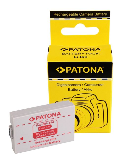 PATONA BP-110 STANDARD akkumulátor (950mAh) (for Canon) (1173)